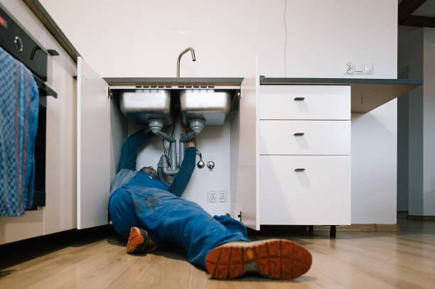 Professional Drain Cleaning technician working in Bradenville, PA